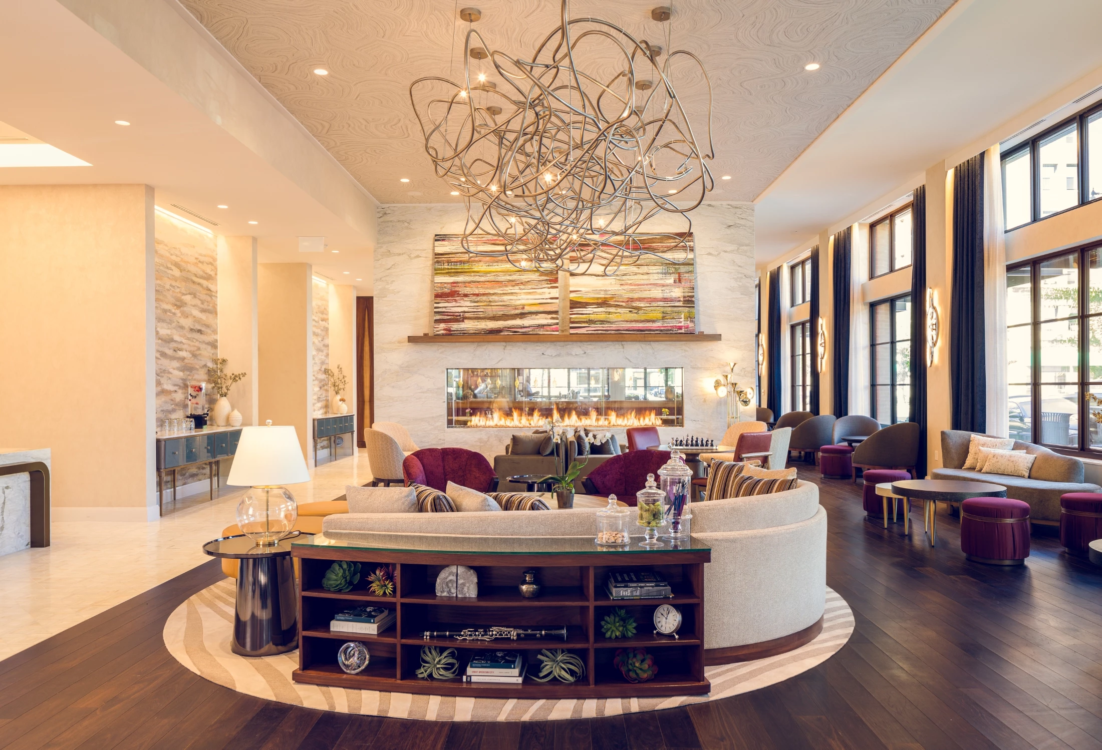 Lobby of the Sophy Hotel