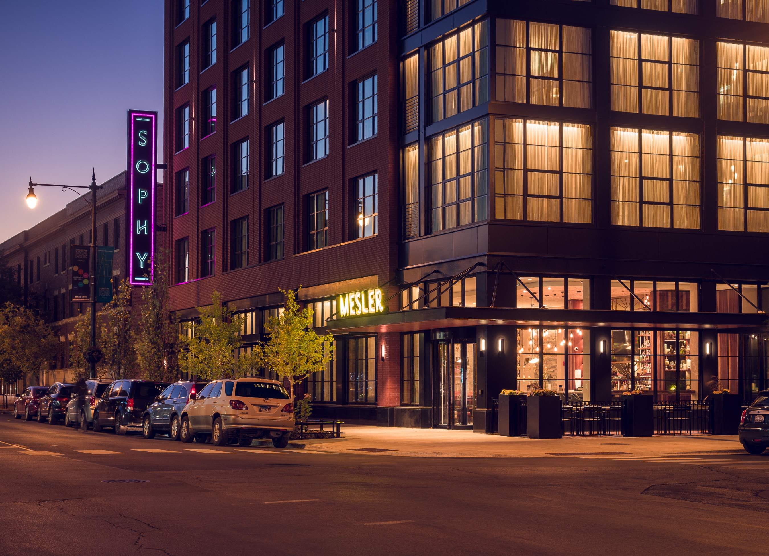 Sophy Exterior Night